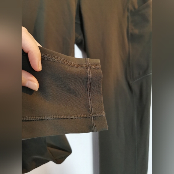 Lululemon Speed Up Tight DWR 28"Dark Olive size 6 - Picture 9 of 11